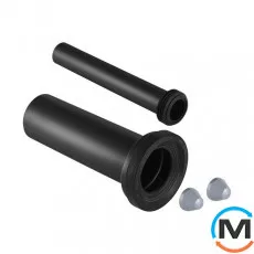 Випускний патрубок Geberit 300 мм, чорний (152.439.46.1), фото 