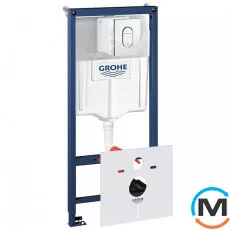 Система інсталяції GROHE Rapid SL з комплектом 4 в 1 (38929000), фото 