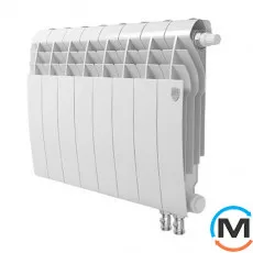 Радиатор Royal Thermo BiLiner 350 Bianco Traffico VR - 8 секций, фото 