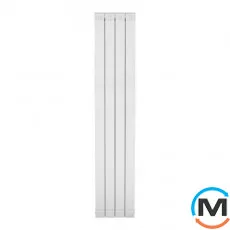 Дизайн радіатор Nova Florida ALETERNUM MAIOR 90 (4-секції) 1600 мм вертикальний, Міжосьова відстань (мм): 1600, Кількість секцій: 4, фото 