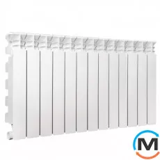 Дизайн радіатор Nova Florida (13-секцій) LIBECCIO C2 500/100, Міжосьова відстань (мм): 500, Кількість секцій: 13, фото 