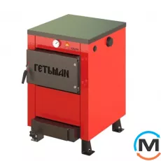 Котел твердопаливний Гетьман-12 кВт, Варіант: Без плити, Теплова потужність (кВт): 12, фото 