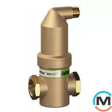 Сепаратор повітря Reflex exair A 3/4, Діаметр різьблення: 3/4", Виконання: Горизонтальний, фото 