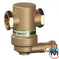 Сепаратор шламу Reflex exdirt D 1 1/4, Діаметр різьблення: 1 1/4, Виконання: Горизонтальний, фото 