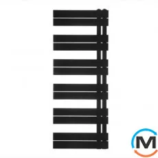 Сушка для рушників Betatherm HZ 500*1285 Чорний RAL 9005M, фото 