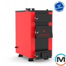 Твердопаливний котел Feniks серія В 50 кВт механіка, Варіант: Без автоматики, Теплова потужність (кВт): 50, фото 