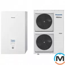 Тепловий насос (повітря-вода) Panasonic 12 кВт трифазний KIT-WC12H9E8, фото 