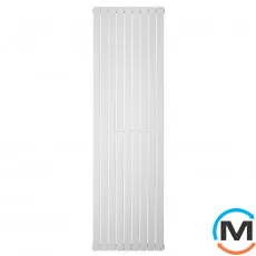 Радіатор Betatherm Blende 1 1400*394 (Білий RAL9016М, підк. №99), Колір: Білий, Висота (мм): 1400, фото 