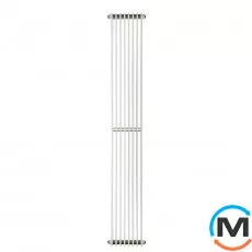 Радіатор Betatherm Metrum BM6 2180-30 1800x255x146mm Ral 9016M №66, Колір: Білий, Довжина (мм): 255, Макс. Температура (град.): 120, фото 