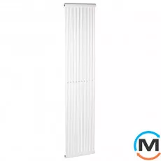 Радіатор Betatherm PS STYLE 1 1800*441 (Білий RAL9016M, підк. №34), Підключення радіатора: Бокове, Колір: Білий, Кількість секцій: 12, фото 