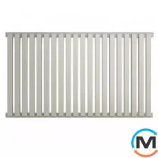 Радіатор Betatherm Quantum BQ 2 500*1205 (Білий Ral9016M підк. 88), Колір: Білий, Кількість секцій: 30, фото 