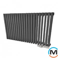 Радіатор Betatherm Quantum BQ 2 500*1005 (Чорний Ral9005M підк. 88), Колір: Чорний, Кількість секцій: 25, фото 