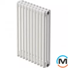 Дизайн-радіатор Cordivari ARDESIA (16 секцій) H=556 мм 3 колони (білий RAL9010), Ширина (мм): 736, Кількість секцій: 16, Опалювана площа (кв.м): 9, фото 