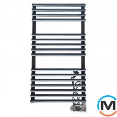 Полотенцесушитель электрический CORDIVARI GLORIA 22 ELECTRIC 790 x 430 мм COLOR F15 (черный) ECO 400, Высота (мм): 790, Ширина (мм): 430, фото 