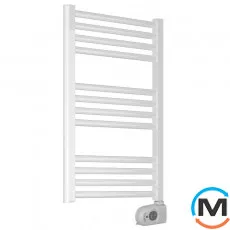 Сушка для рушників електрична CORDIVARI білий ROBERTA 22 400 x 700 мм 300 W ECO RAL 9010, Колір: Білий, Висота (мм): 700, Ширина (мм): 400, фото 