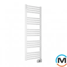 Полотенцесушитель электрический CORDIVARI Roberta 22 1238х400 мм 500 Вт ECO белый, Цвет: Белый, Высота (мм): 1238, Ширина (мм): 400, фото 