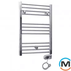 Сушка для рушників електрична CORDIVARI хромована ROBERTA 22 CHROME 500 x 1496 мм 500 W ECO, Колір: Хром, Висота (мм): 1496, Ширина (мм): 500, фото 