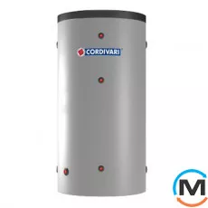 Теплоакумулятор Cordivari 500 л (теплові насоси) VOLANO TERMICO PDC 4 bar -10/+95 °C, Обсяг (л): 500, Спосіб встановлення: Підлоговий, фото 