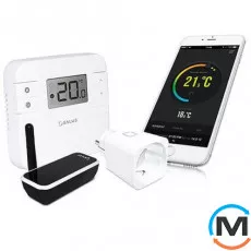 Интернет-терморегулятор Salus в комплекте с беспроводной розеткой RT310iSPE, фото 