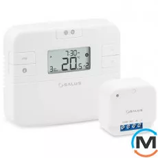 Беспроводной недельный терморегулятор Salus в комплекте с беспроводным реле RT510SR, фото 