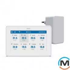 Проводная панель управления + WiFi - 32 зоны Tech M-9t, фото 