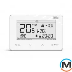 Проводной прогрматор термостат + Optimum Start (возможность подключения теплого пола) EU-(ранее ST)-293 v3, фото 