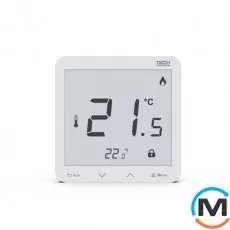 Бездротовий кімнатний регулятор Tech з датчиком вологості R-8s plus, фото 