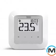 Проволочный комнатный регулятор Tech + локальный контроль зоны R-9s, фото 