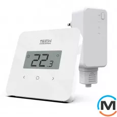 Беспроводной комнатный суточный термостат с датчиком влажности EU-(ранее ST)-T-2.2, фото 