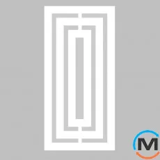 Сушка для рушників Genesis-Aqua Nitro 1400x530 білий, Колір: Білий, фото 