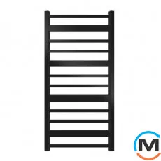 Сушка для рушників Genesis-Aqua Solovey 1000x530 чорний, Колір: Чорний, Висота (мм): 1000, фото 