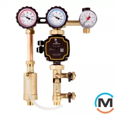 Сонячна насосна група Afriso 130-4 з насосом Grundfos UPM 3 Solar 25-75, фото 