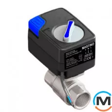 Кран з електроприводом Mastino 12В 3/4", Діаметр різьблення: 3/4", Електроживлення: 12 V, фото 