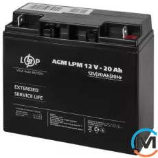 Акумулятор LogicPower AGM LPM 12V – 20 Ah, фото 