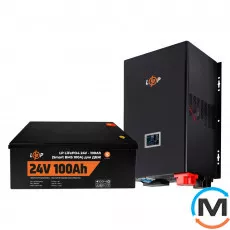 Комплект резервного живлення LogicPower ДБЖ + літієва LiFePO4 батарея (UPS 3600VA + АКБ LiFePO4 2560W), фото 