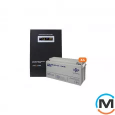 Комплект резервного живлення LogicPower ДБЖ + мультигелева батарея (UPS W3000 + АКБ MG 8280W), фото 