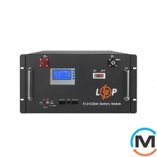 Акумулятор LogicPower LiFePO4 48V (51,2V) – 230 Ah (11776Wh) (Smart BMS 200A) з LCD RM, фото 
