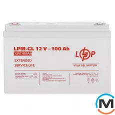 Акумулятор LogicPower гелевий LPM-GL 12V - 100 Ah, фото 