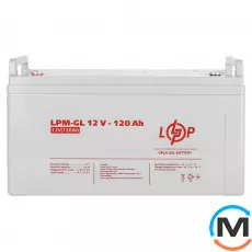 Акумулятор LogicPower гелевий LPM-GL 12V - 120 Ah, фото 
