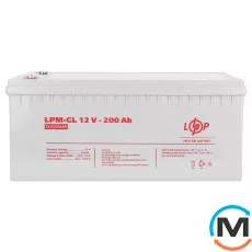 Акумулятор LogicPower гелевий LPM-GL 12V - 200 Ah, фото 