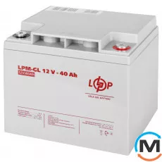 Акумулятор LogicPower гелевий LPM-GL 12V - 40 Ah, фото 