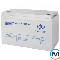Акумулятор LogicPower мультигелевий LPM-MG 12V - 100 Ah, фото 
