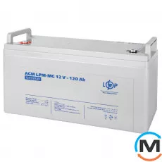 Акумулятор LogicPower мультигелевий LPM-MG 12V - 120 Ah, фото 