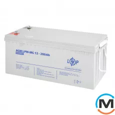 Акумулятор LogicPower мультигелевий LPM-MG 12V - 200 Ah, фото 