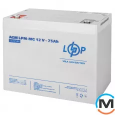 Акумулятор LogicPower мультигелевий LPM-MG 12V - 75 Ah, фото 