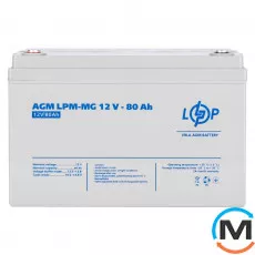 Акумулятор LogicPower мультигелевий LPM-MG 12V - 80 Ah, фото 