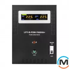 ДБЖ LogicPower з правильною синусоїдою 48V LPY-B-PSW-7000VA+(5000Вт)10A/20A, фото 