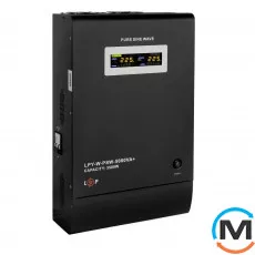 ДБЖ LogicPower з правильною синусоїдою 48V LPY-W-PSW-5000VA+(3500Вт)10A/20A, фото 