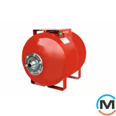 Бак розширювальний ProTank PT 24 Н 10 бар горизонтальний, Обсяг (л): 24, Виконання: Горизонтальний, Варіант: Без манометром, Макс. Тиск (бар): 10, фото 