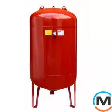 Бак розширювальний ProTank PT 750 VM 16 бар вертикальний з манометром, Обсяг (л): 750, Виконання: Вертикальний, Варіант: З манометром, Макс. Тиск (бар): 16, фото 